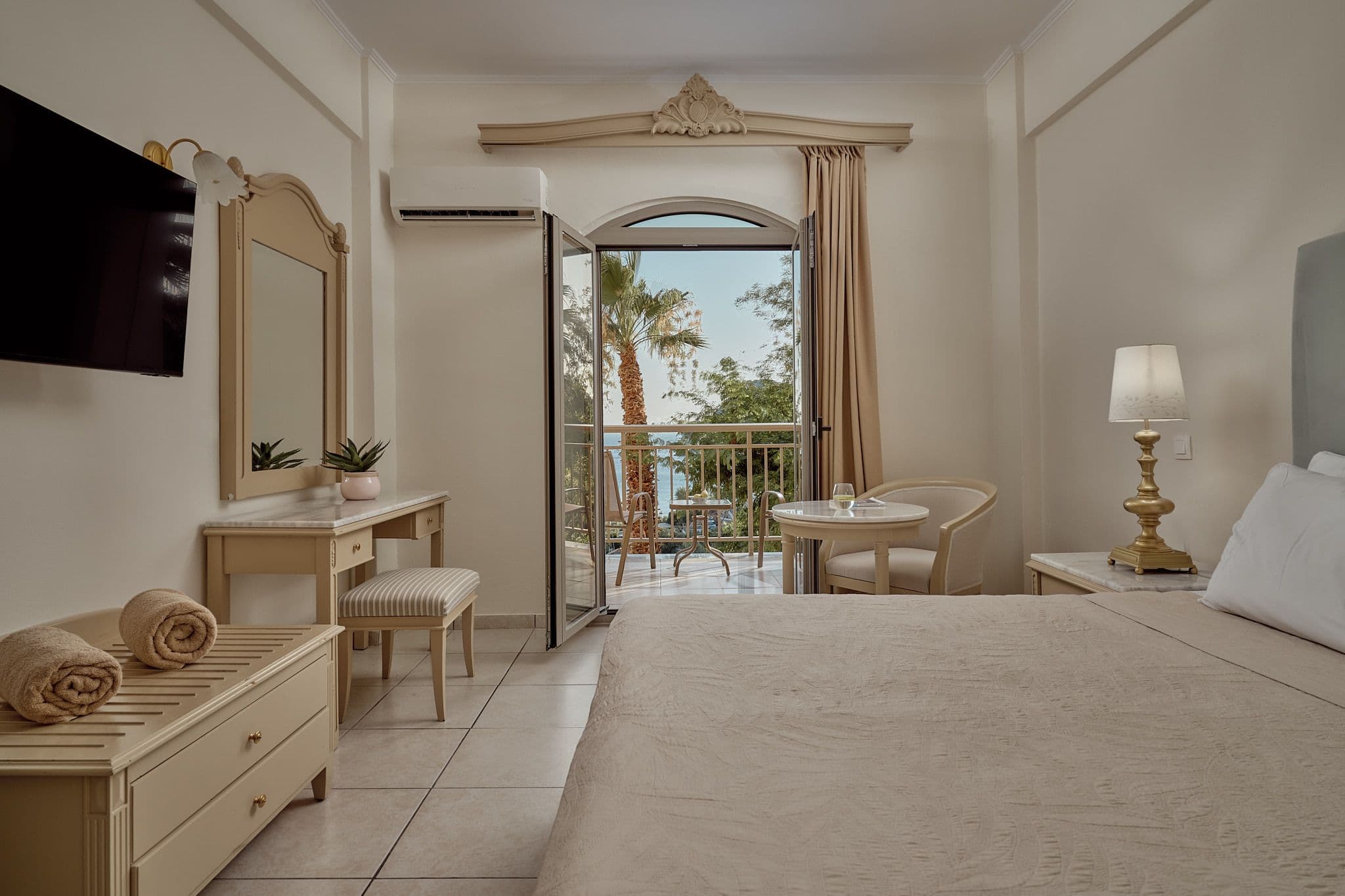 Double Room with Side Sea View