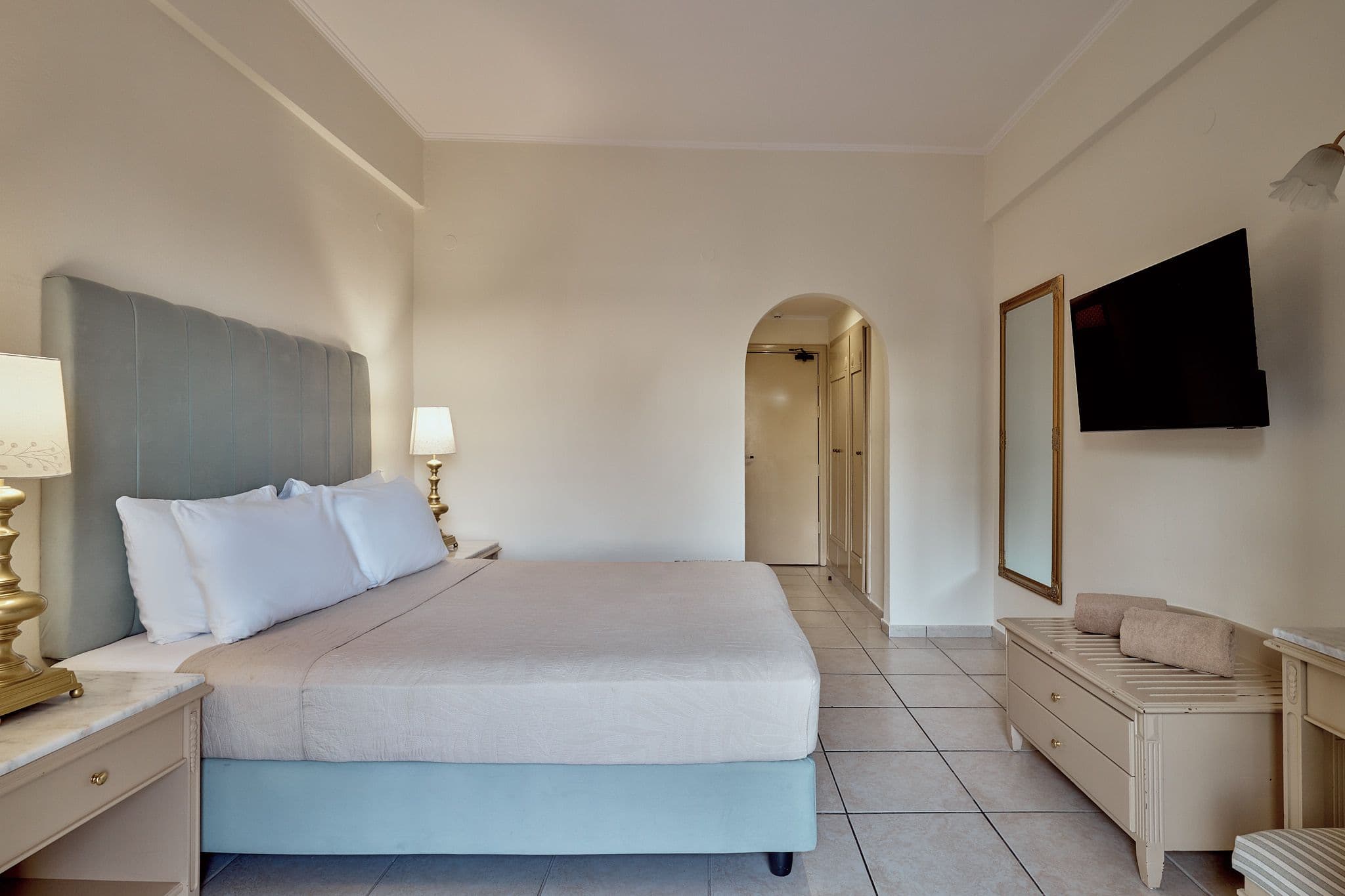 Double Room with Side Sea View